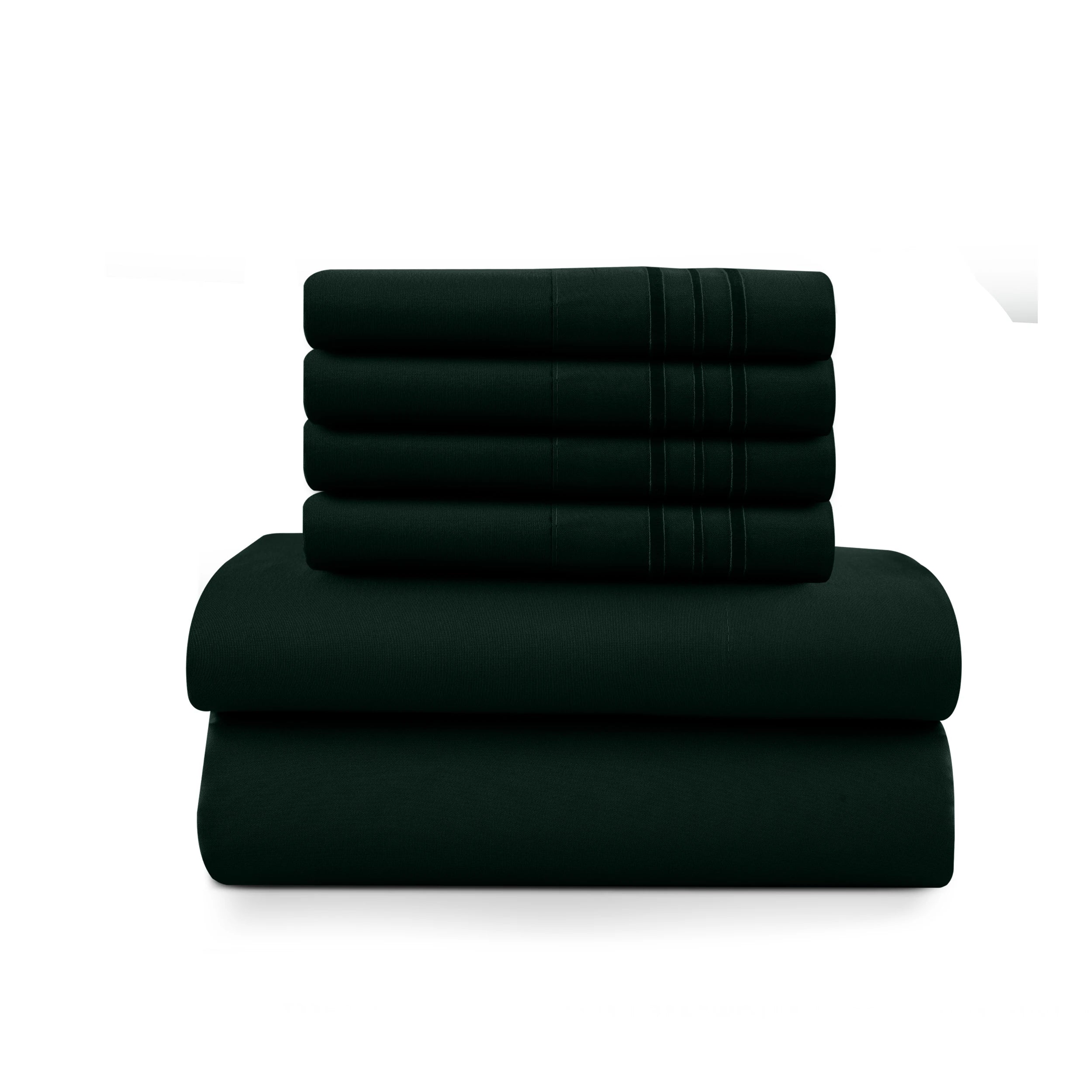 6Pc Solid Sheet Set