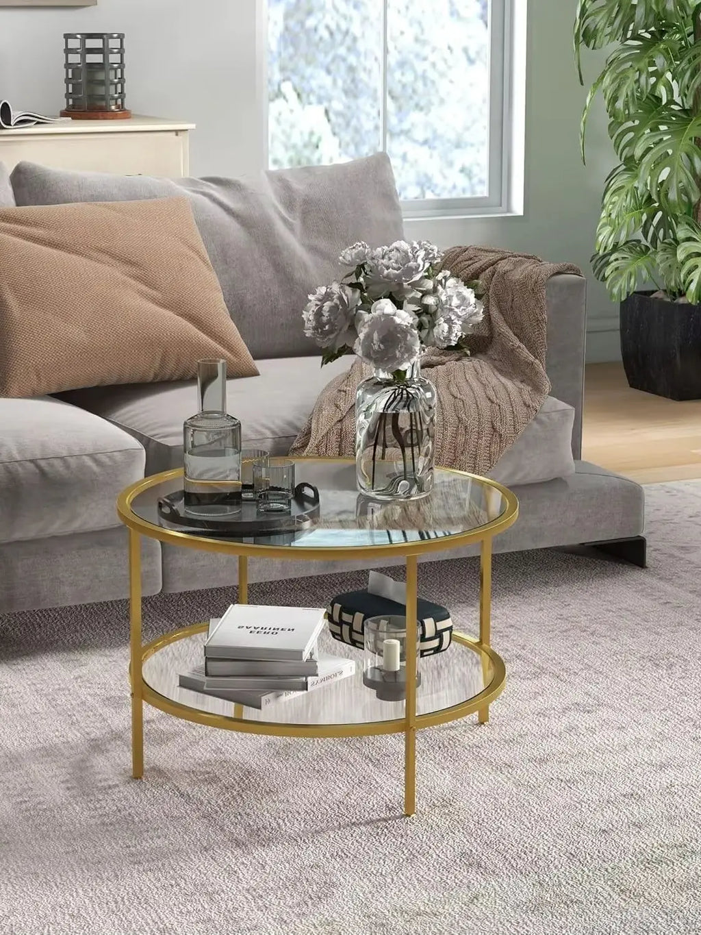 26" Round End Table