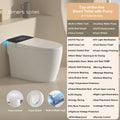 Smart Toilet with Built-in Bidet