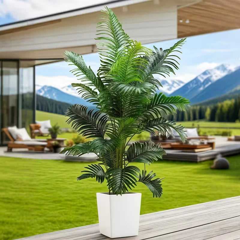 Artificial giant palm tree plant