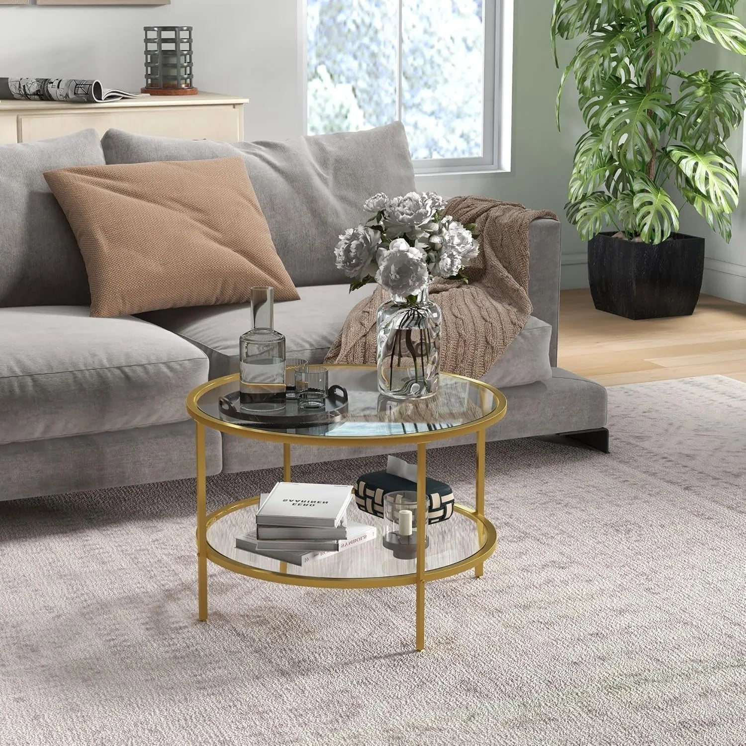 26" Round End Table