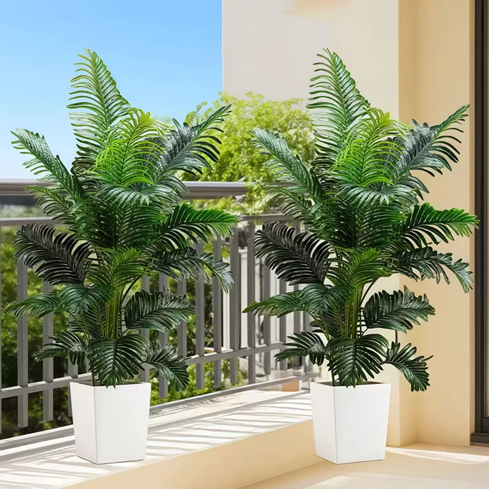 Artificial giant palm tree plant