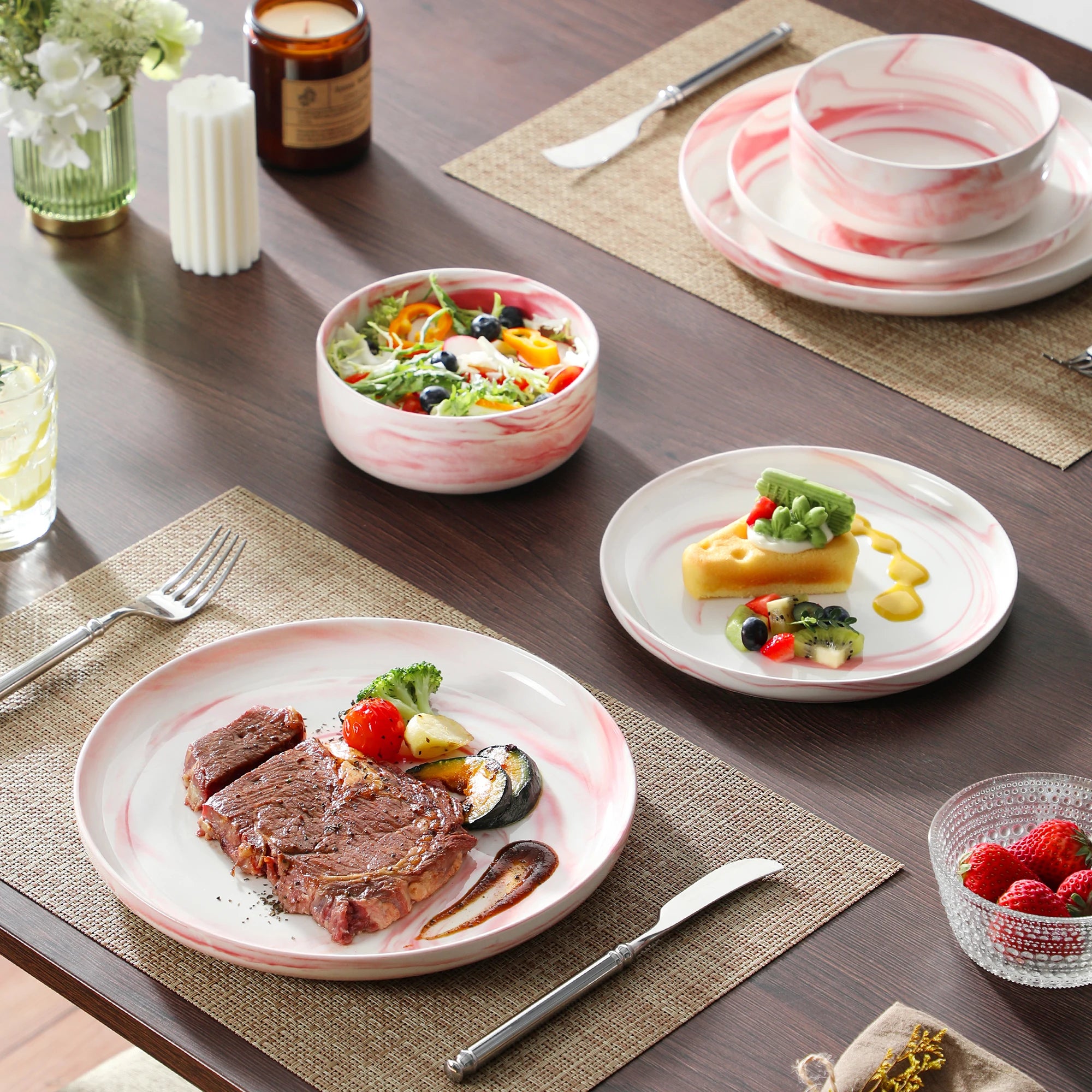 Porcelain Dinnerware Set