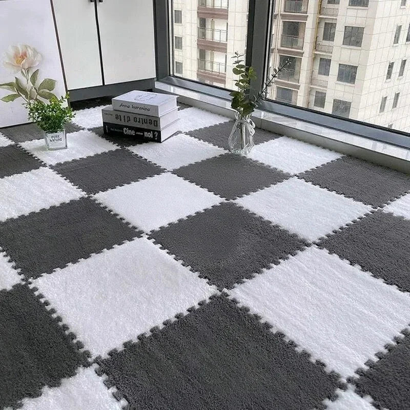 24PCS Solid interlocking foam mat