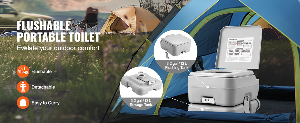 Portable Toilet for Camping Porta Potty