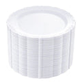 60PCS Heavy Duty White Disposable Plates