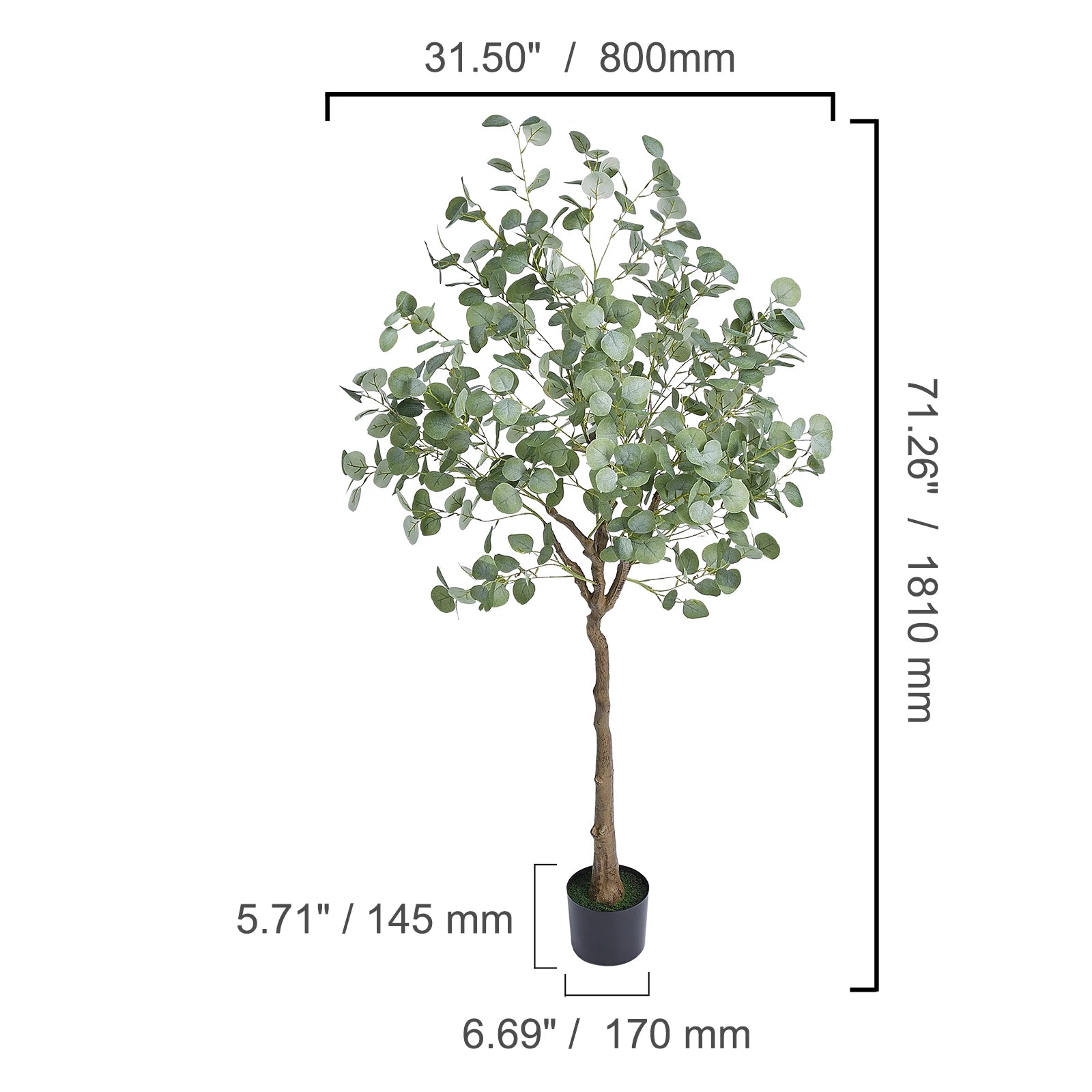 Artificial Olive Tree