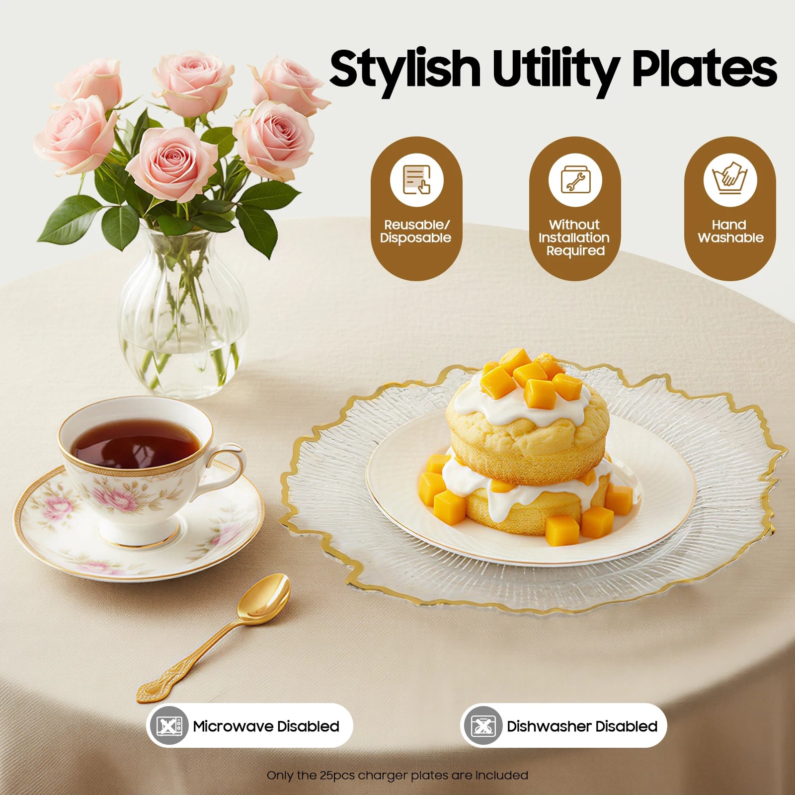 Serving Charger Plates