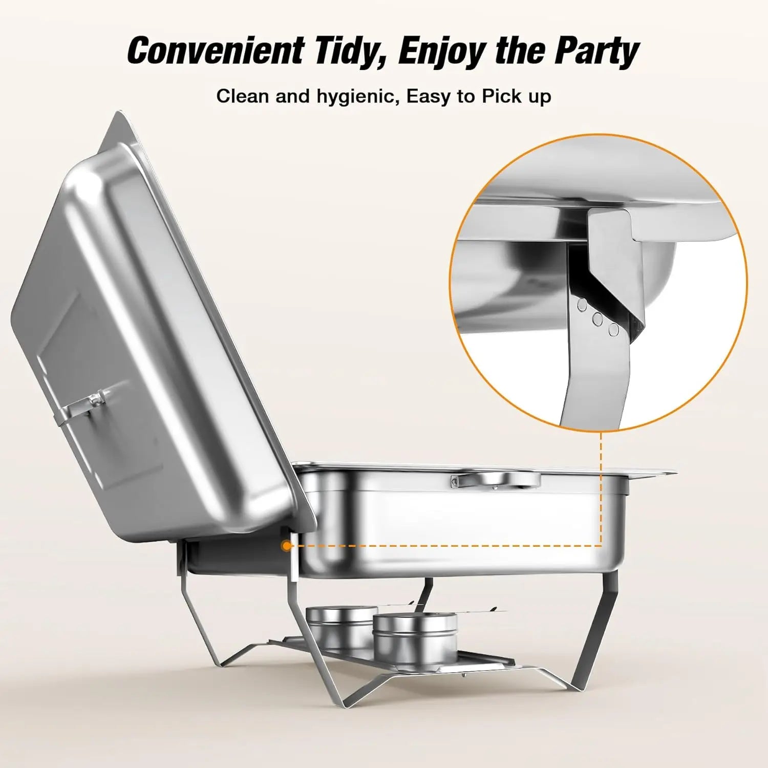 Chafing Dish Buffet Set Stainless Steel