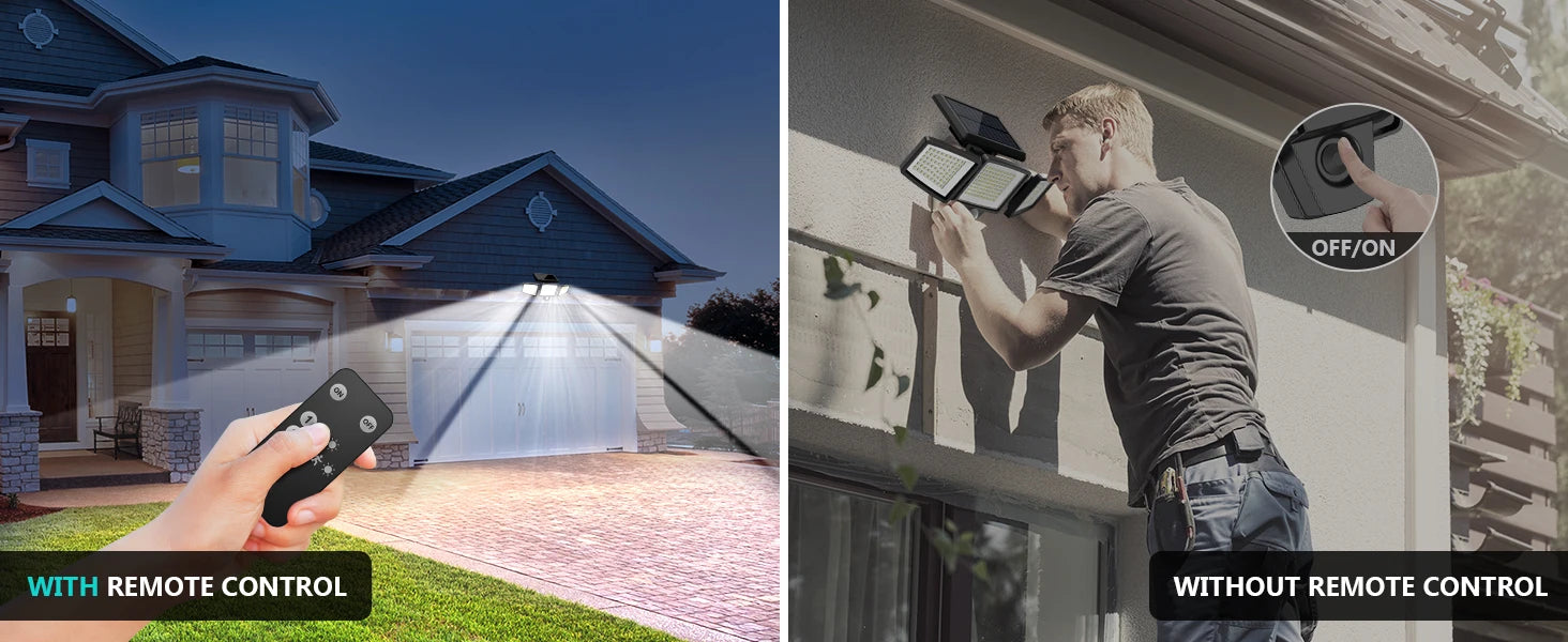 3 Pack Outdoor Solar Lights