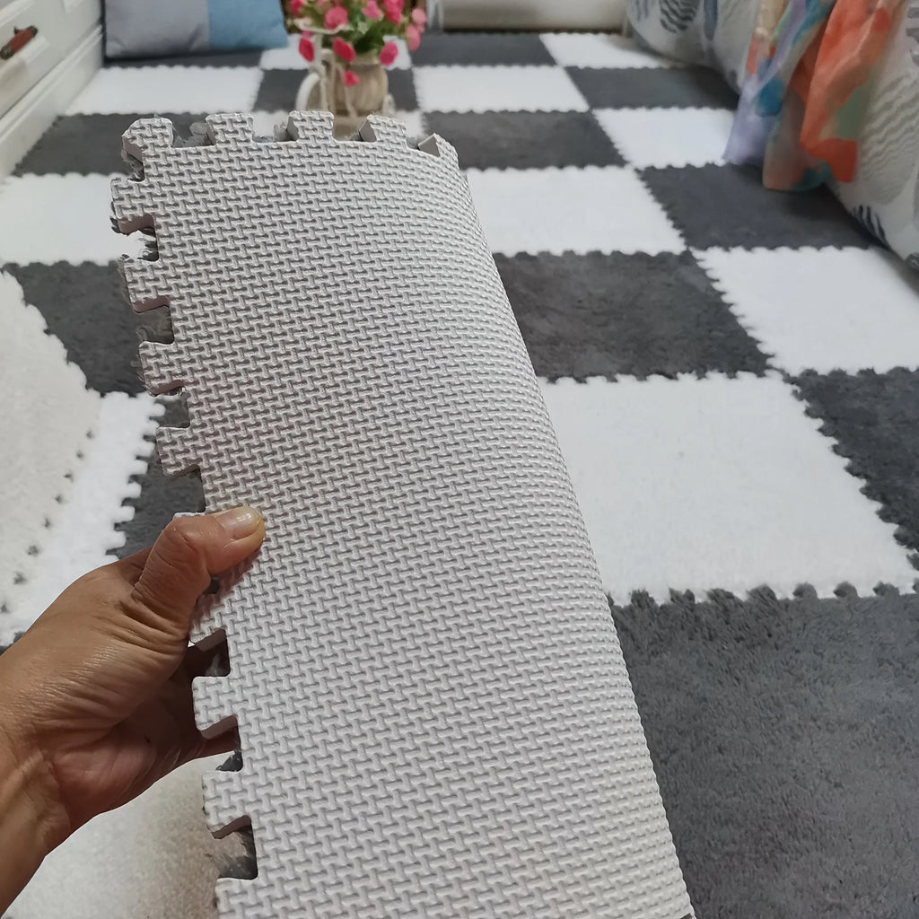 24PCS Solid interlocking foam mat