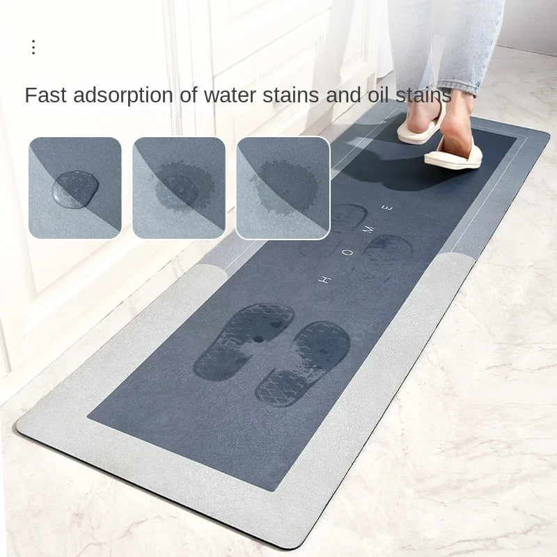 Anti slip Absorb Water Mat