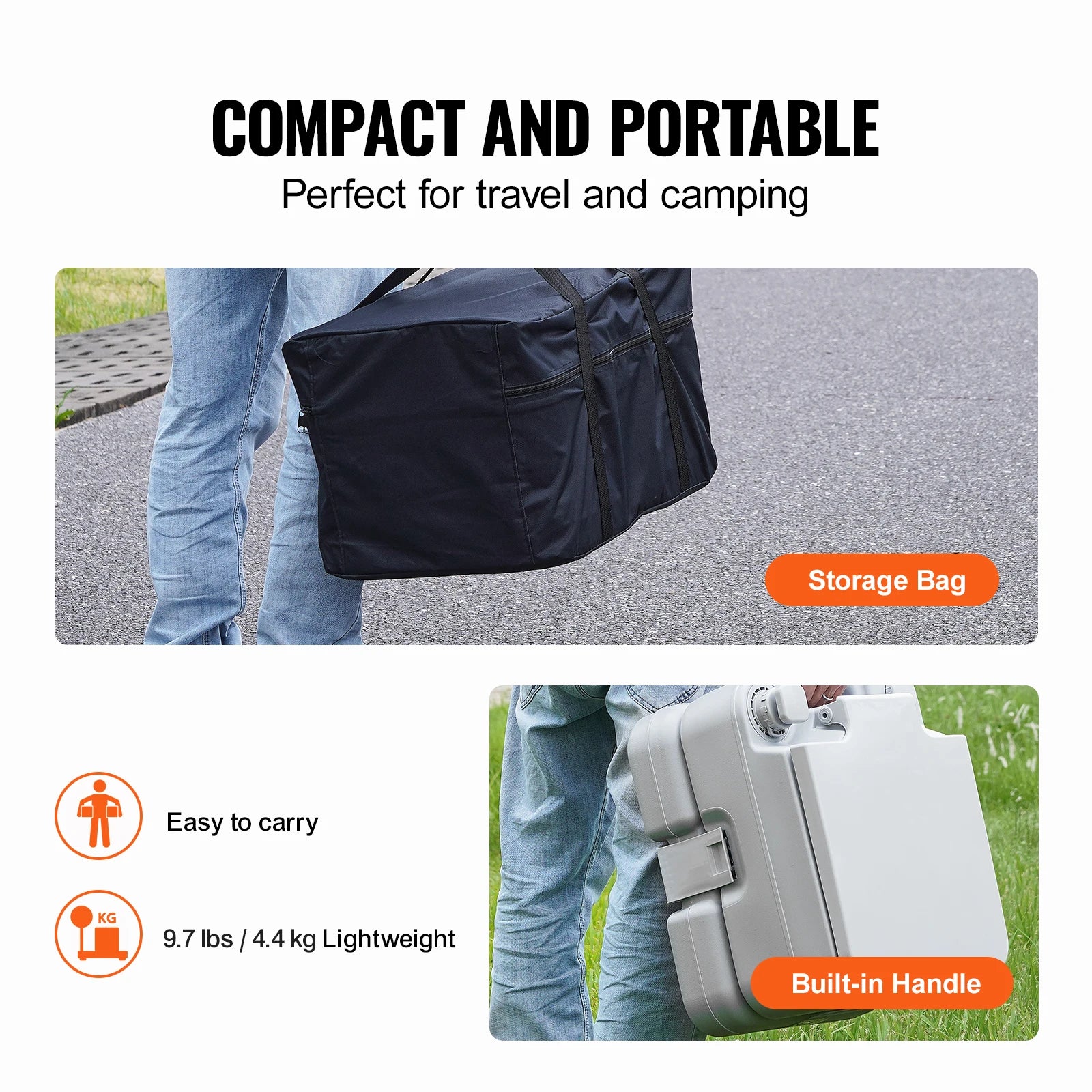 Portable Toilet for Camping Porta Potty