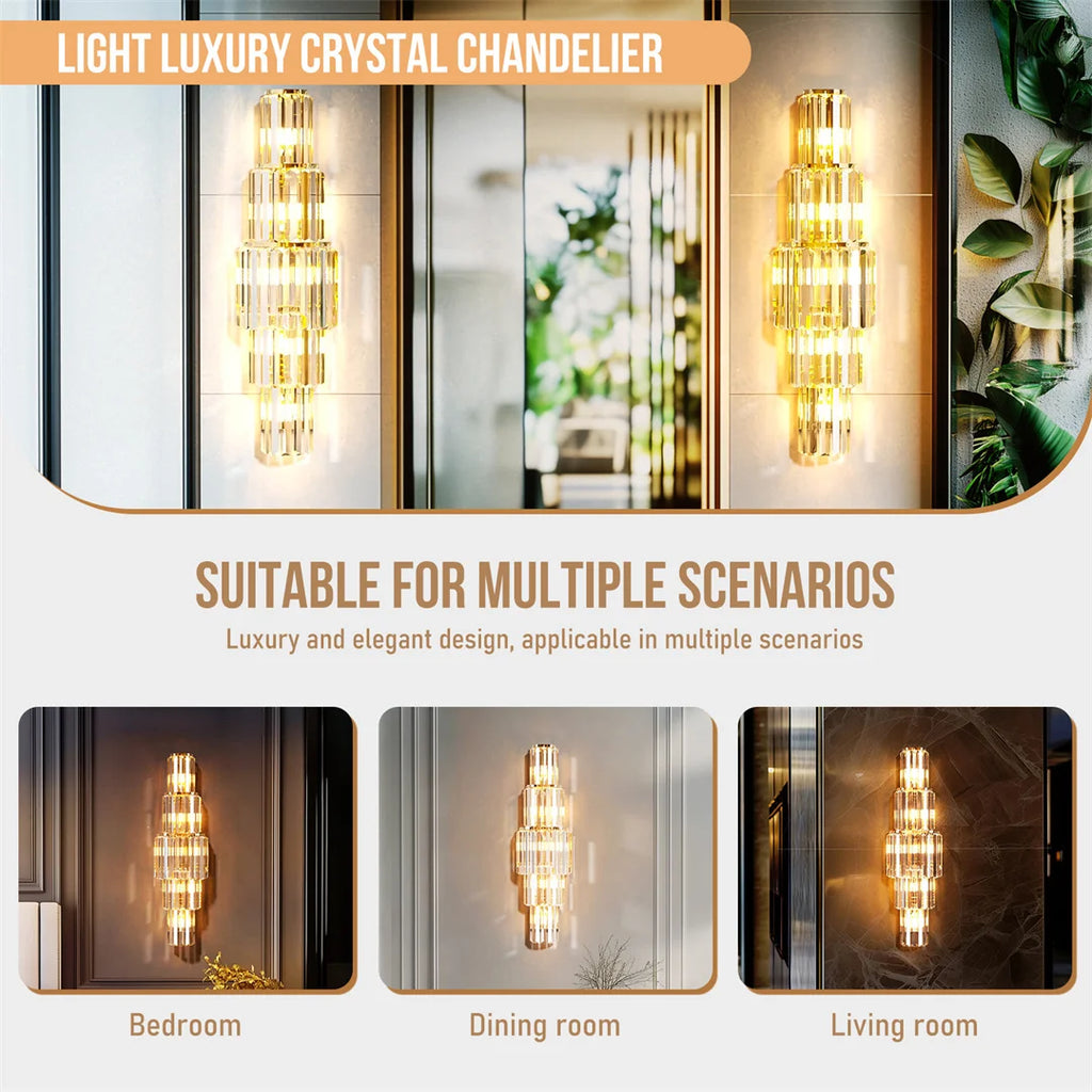 Modern Crystal Wall Lamp