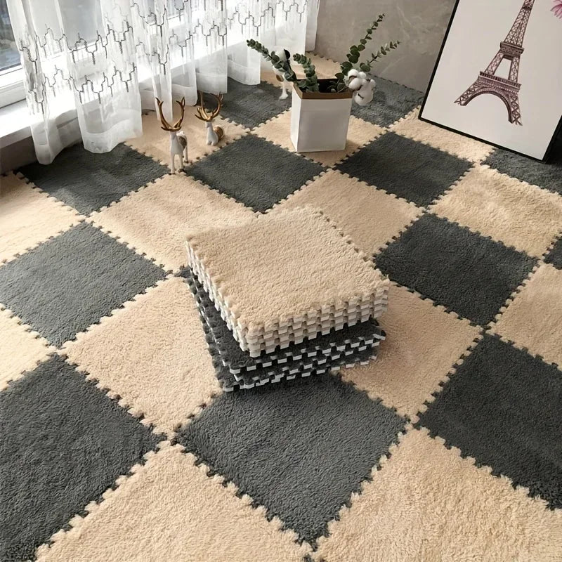 24PCS Solid interlocking foam mat