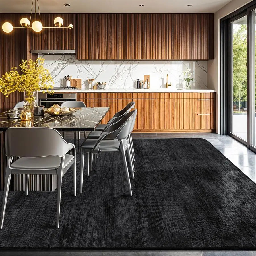 Area Rugs for Living Room Stain Resistant Non Slip