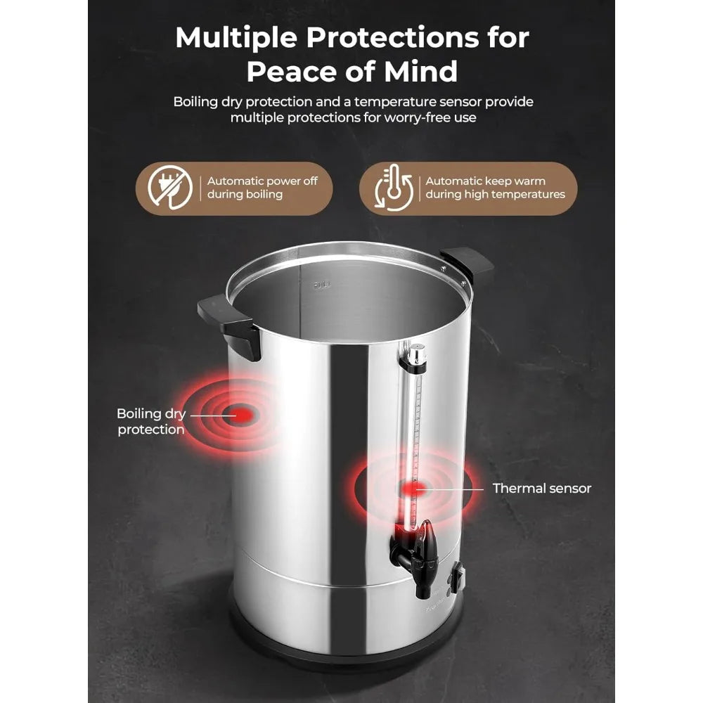 Commercial Coffee Maker Electric Hot Beverage Dispenser
