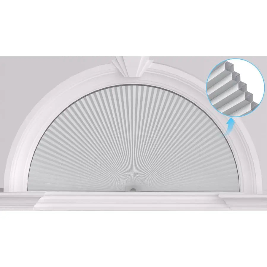 Arch Window Shades Half Circle Blackout Shades