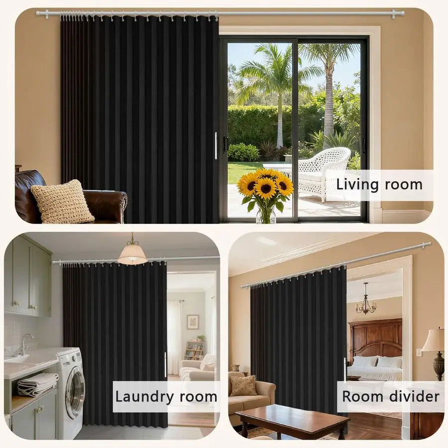 Sliding Glass Door Curtain Vertical Blinds