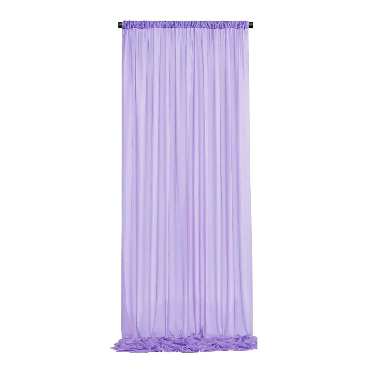 Backdrop Curtains Wrinkle-Free Sheer Chiffon