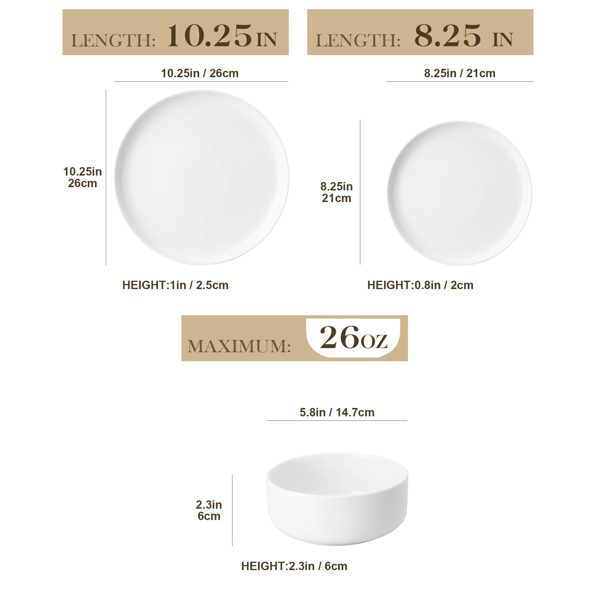 Porcelain Dinnerware Set