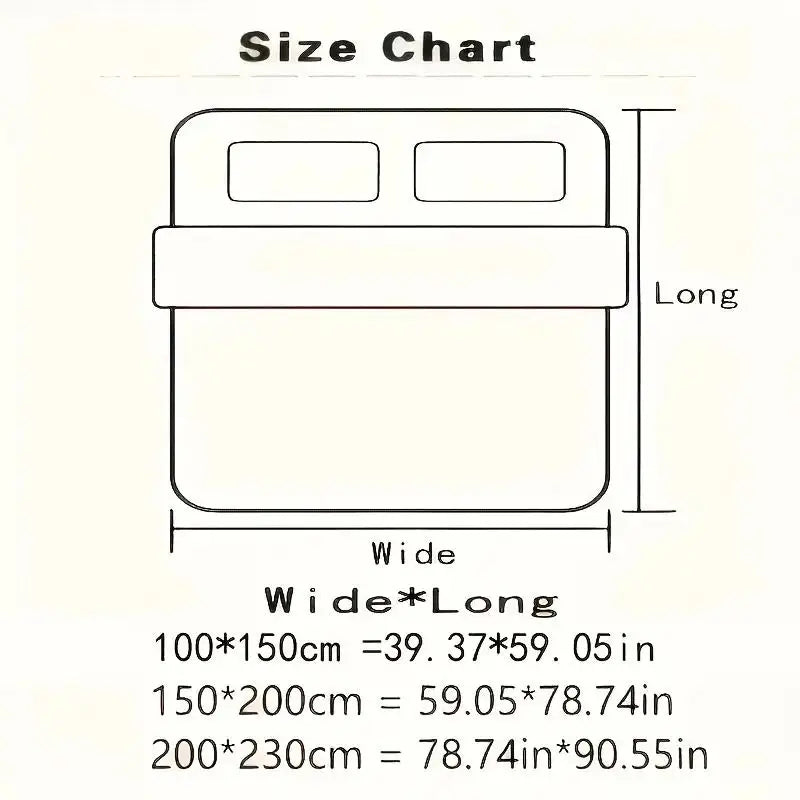 Extra Large Cooling Blanket Extra Wide & Long