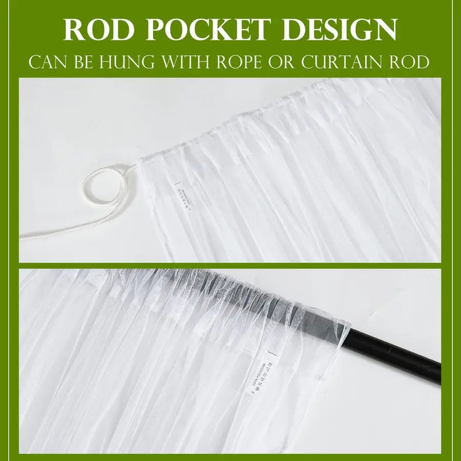 Outdoor Mosquito Net for Porch Patio Canopy Gazebo