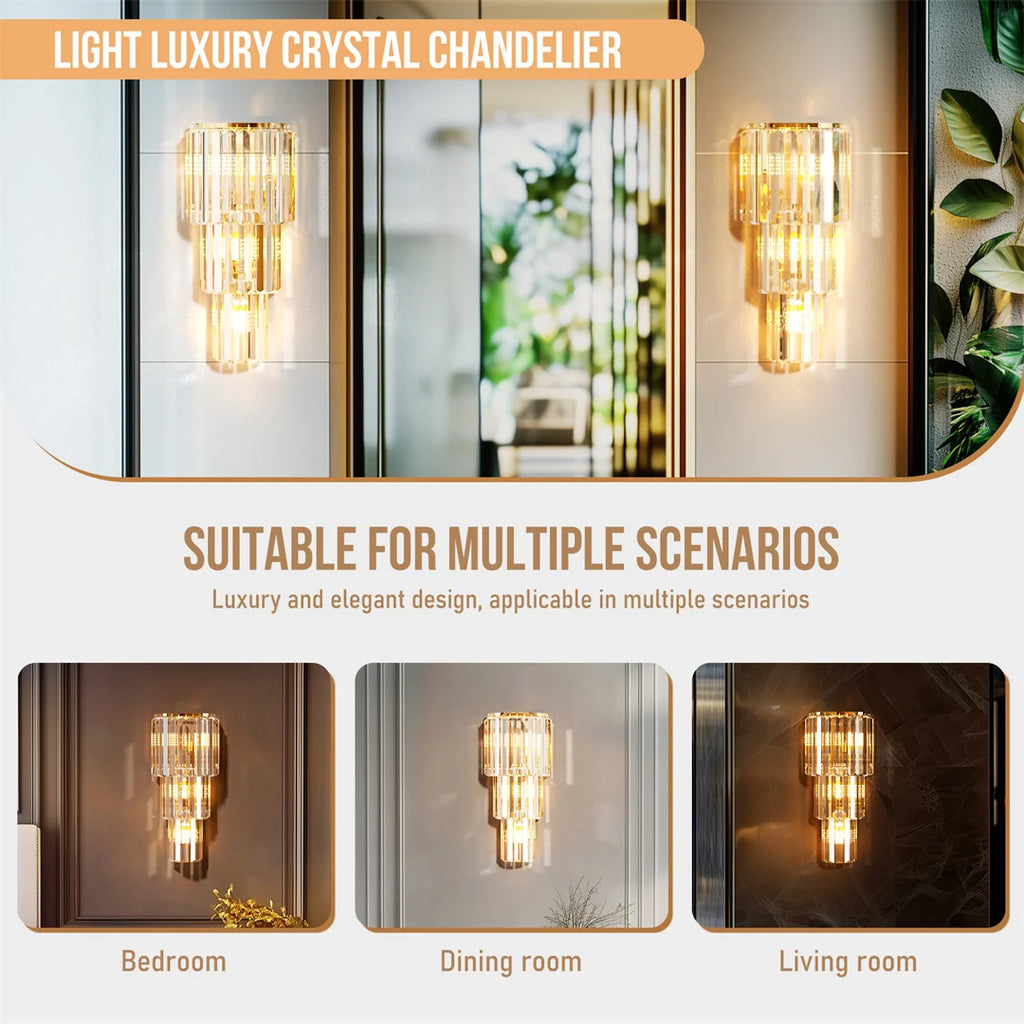 Modern Crystal Wall Lamp