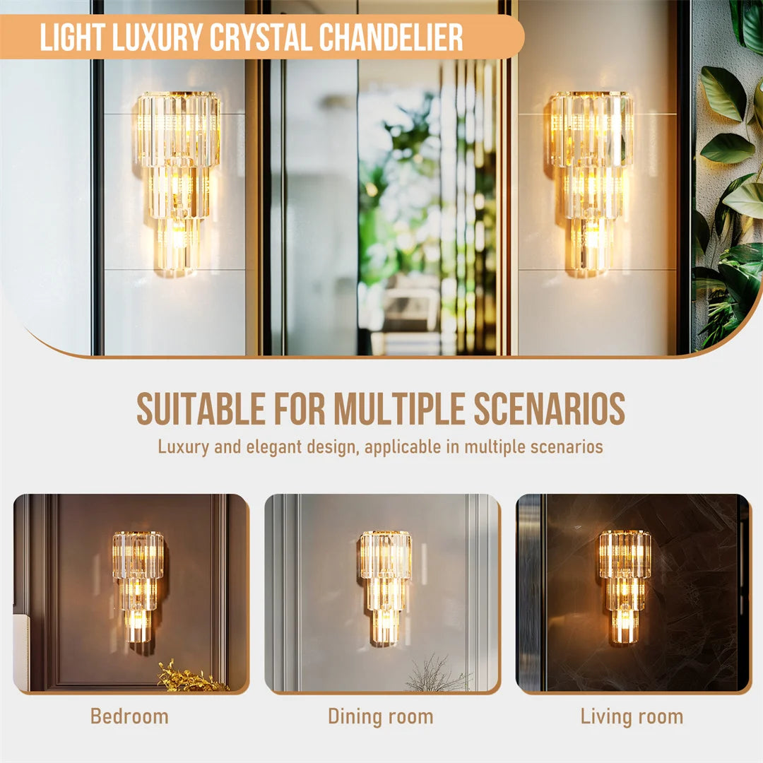 Modern Crystal Wall Lamp