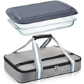 Baking Dish with Lid Glass Casserole with Carrier