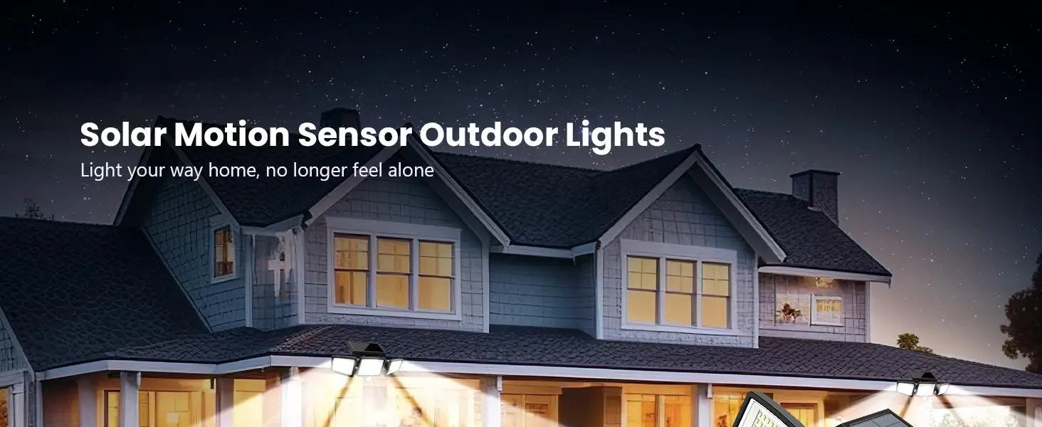 3 Pack Outdoor Solar Lights