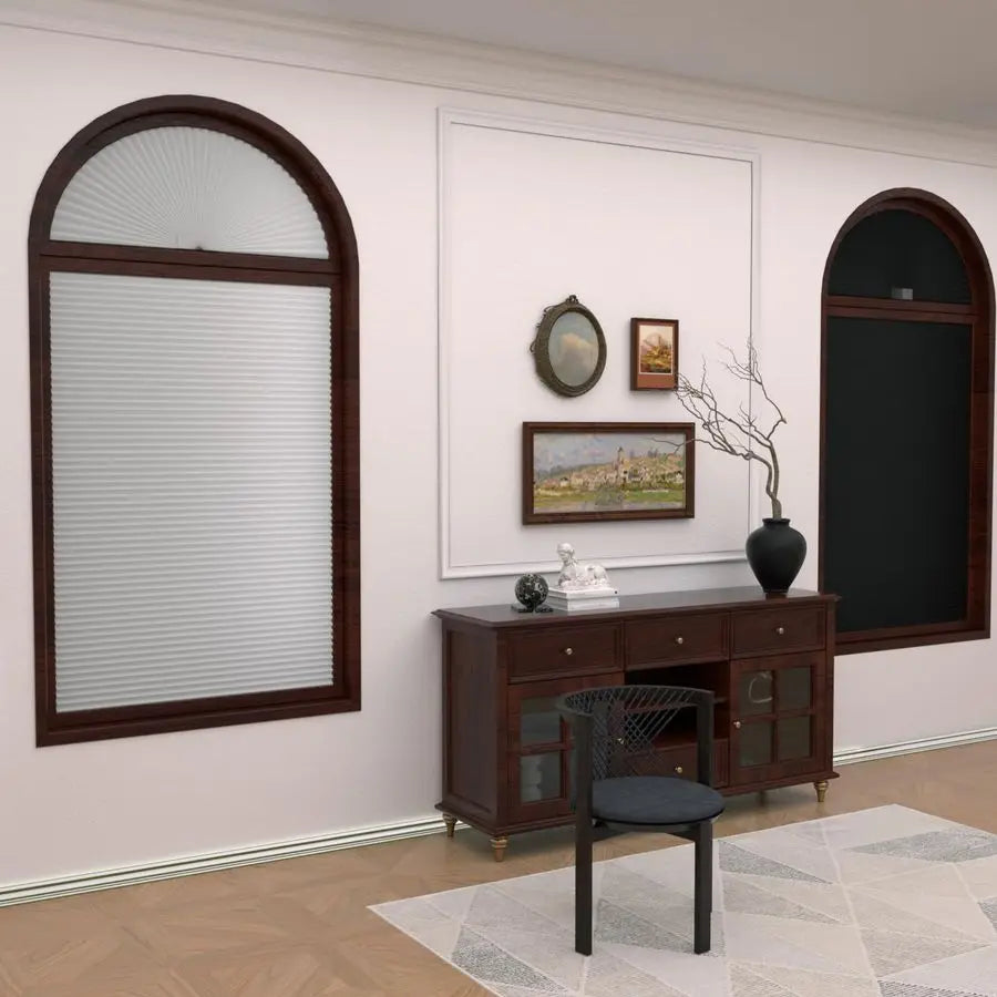 Arch Window Shades Half Circle Blackout Shades