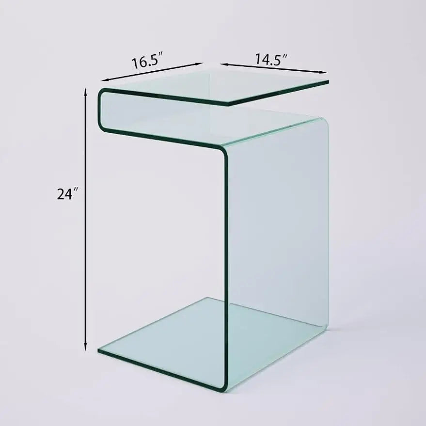 Glass Nightstand