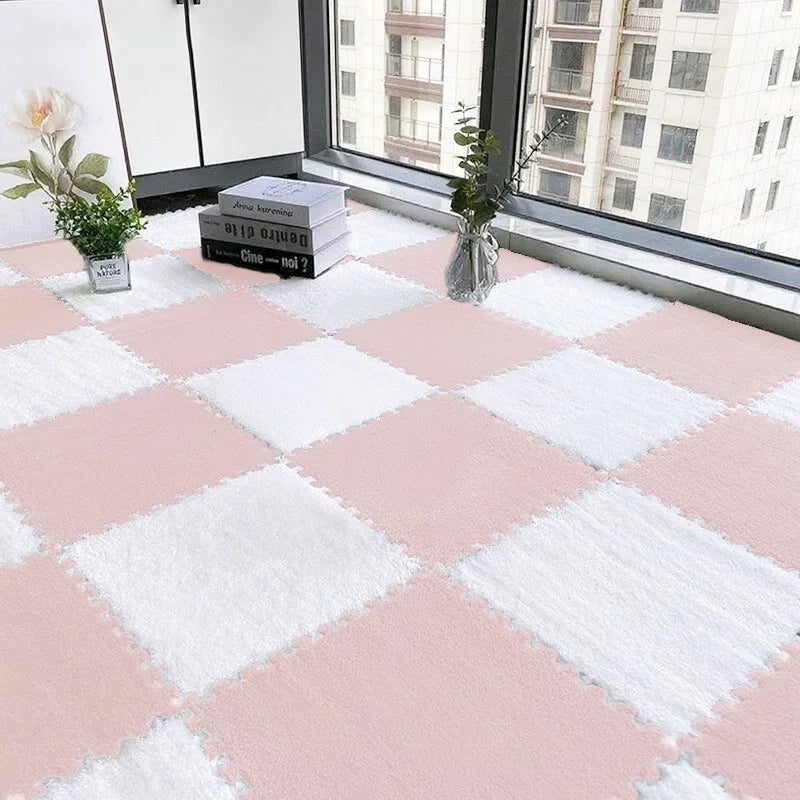 24PCS Solid interlocking foam mat