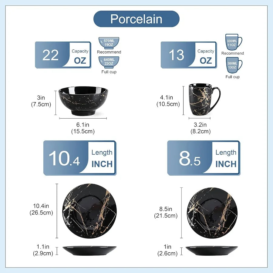 Porcelain Dinnerware Sets