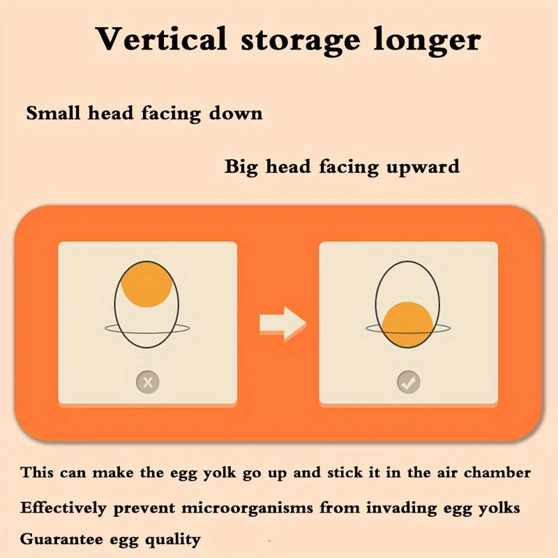 Kitchen Egg Storage Box for Refrigerator