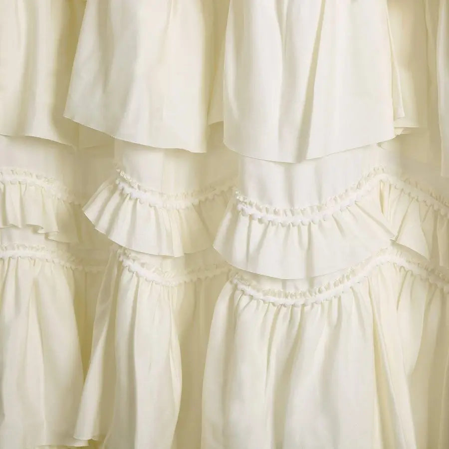 Ruffled Shower Curtain