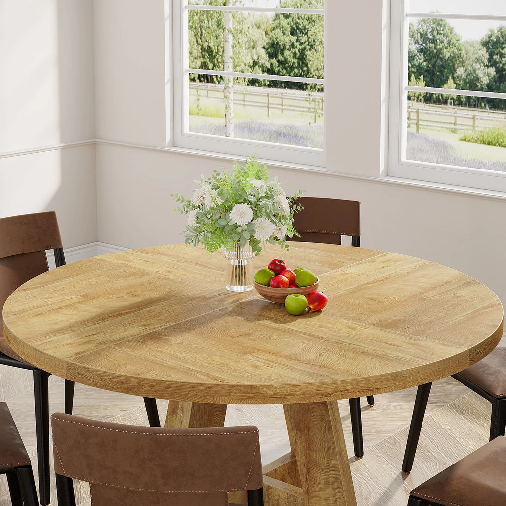 Round Dining Table for 4