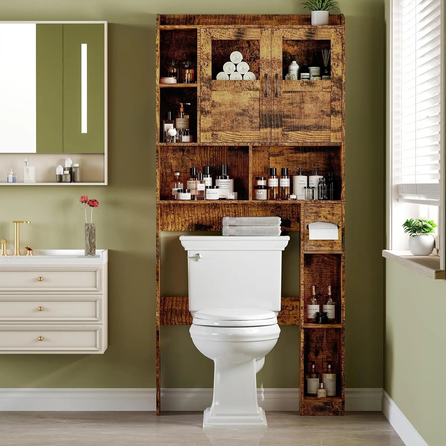 Over Toilet Storage Cabinet