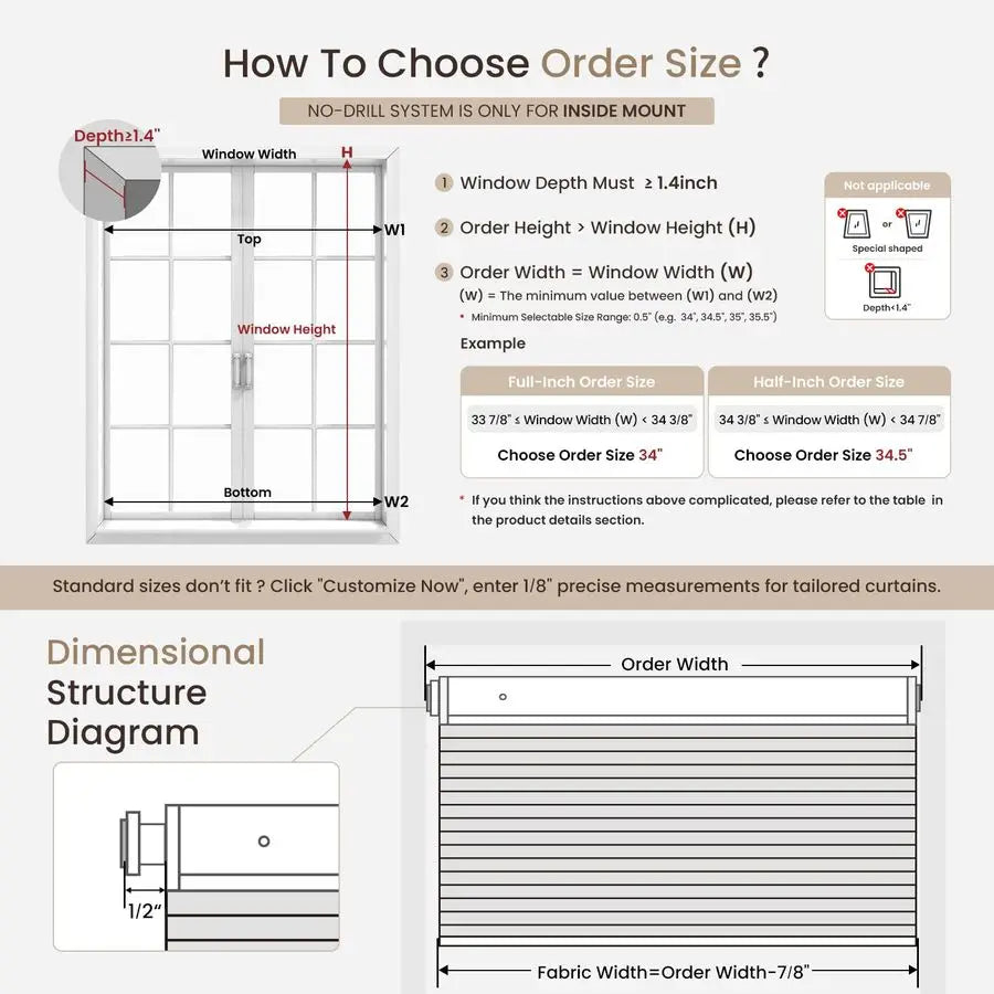 Blackout Honeycomb Blinds for Indoor Windows