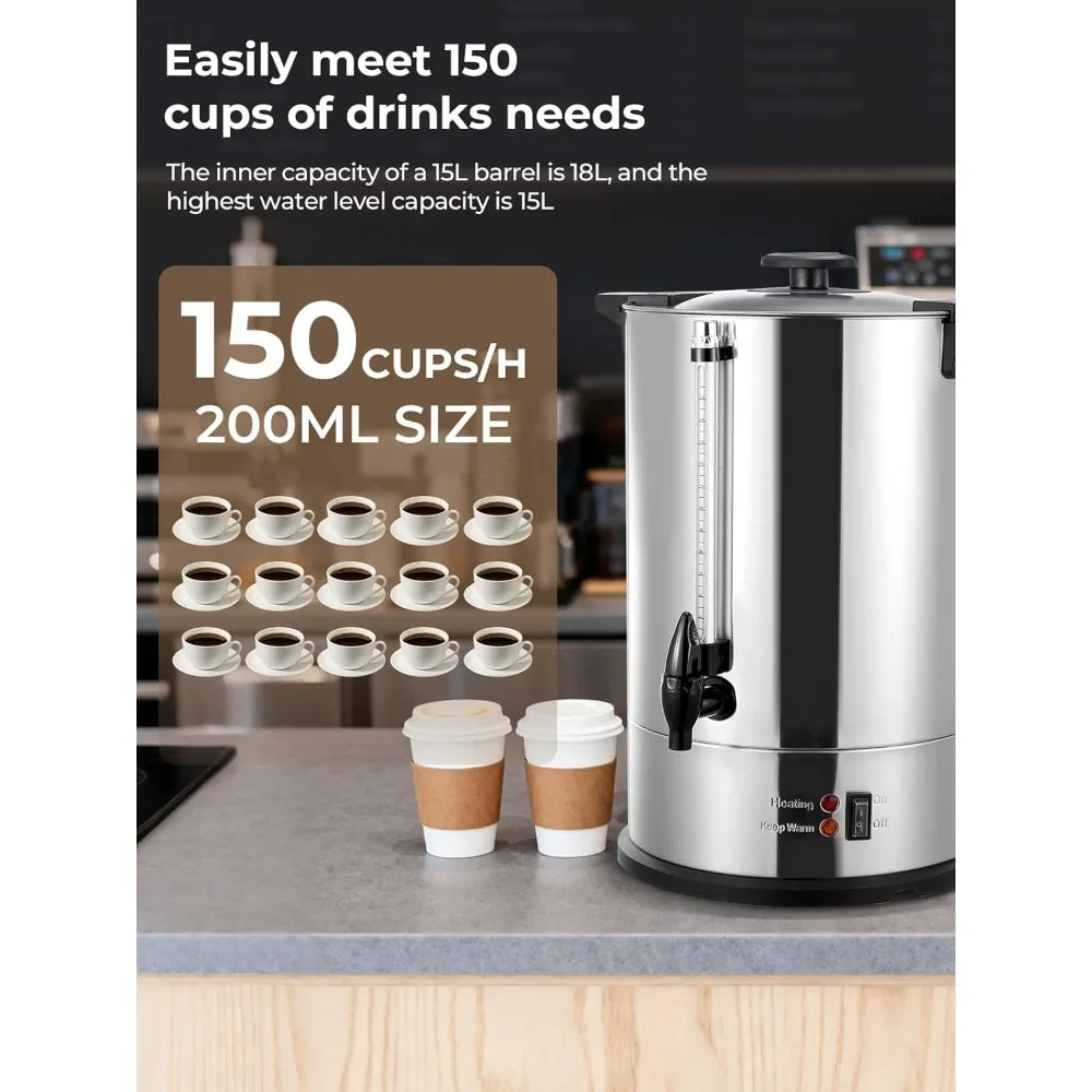 Commercial Coffee Maker Electric Hot Beverage Dispenser