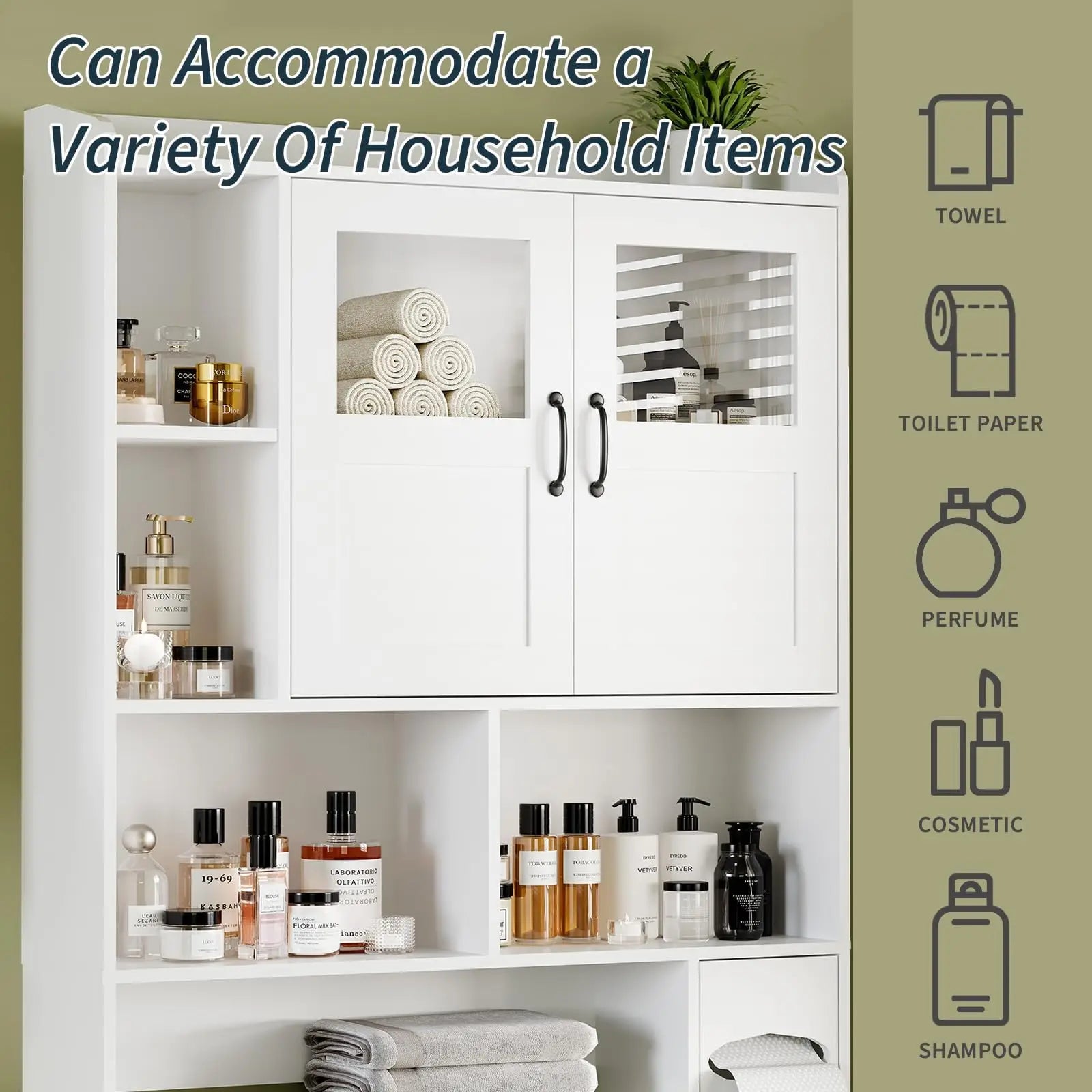 Over Toilet Storage Cabinet