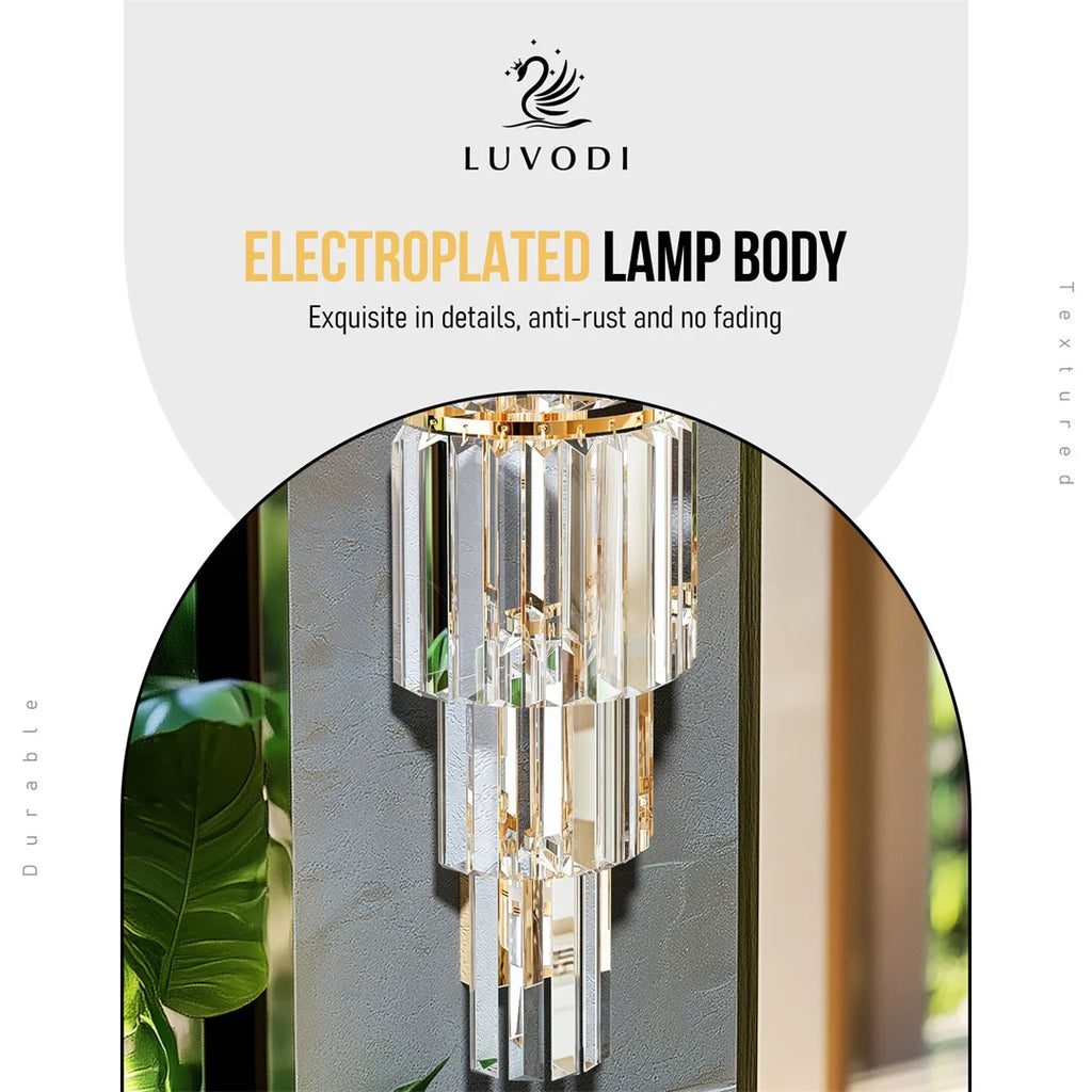 Modern Crystal Wall Lamp