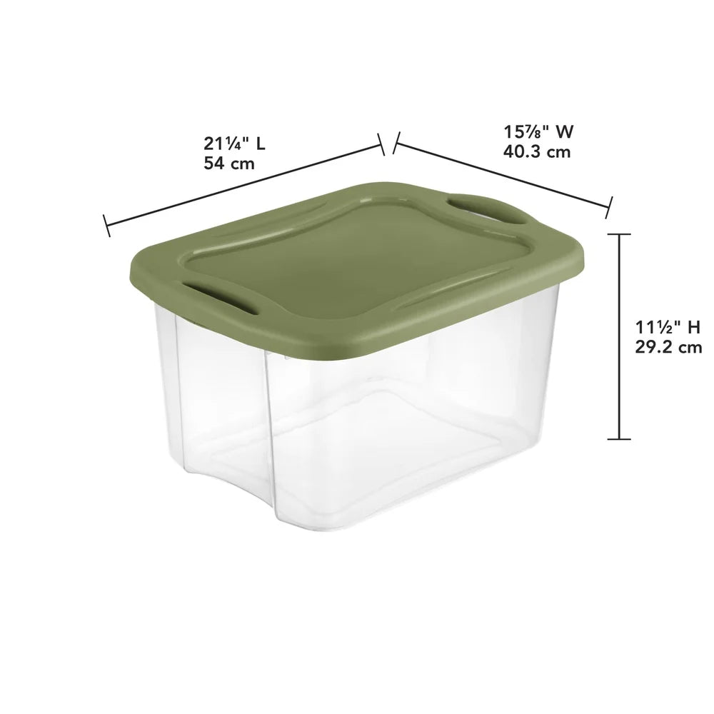 40 Quart EZ Carry Storage Bin