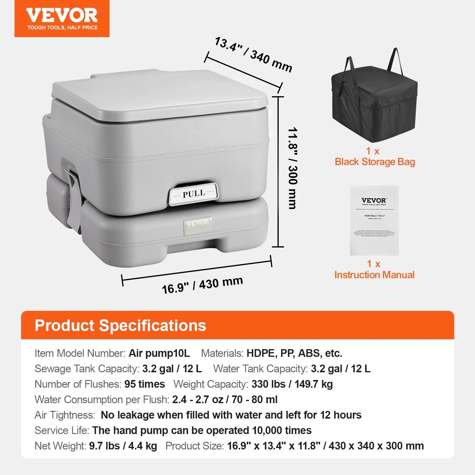 Portable Toilet for Camping Porta Potty