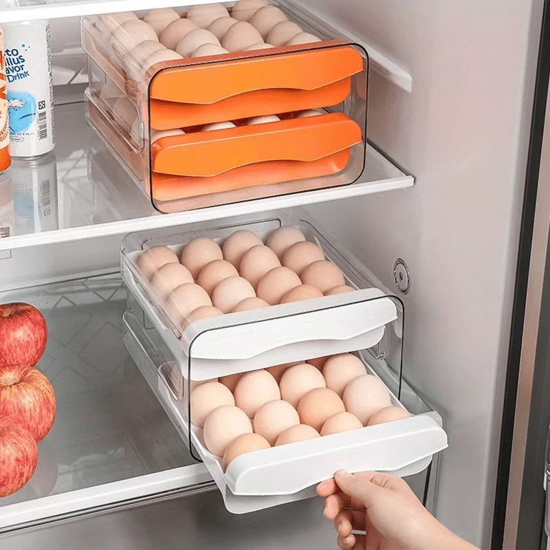 Kitchen Egg Storage Box for Refrigerator