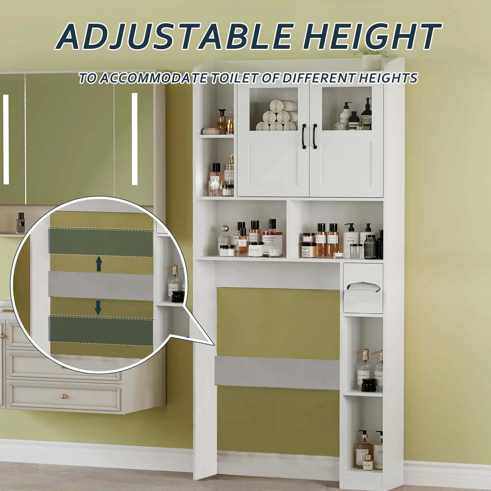 Over Toilet Storage Cabinet