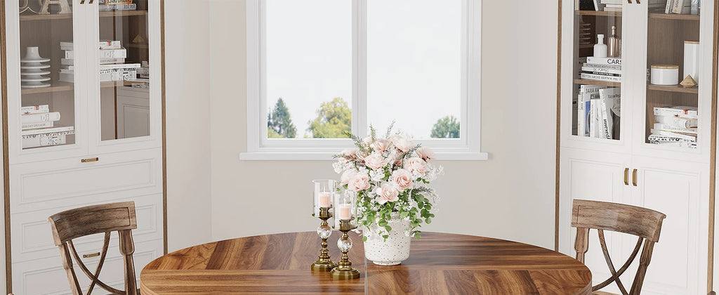 Round Dining Table for 4