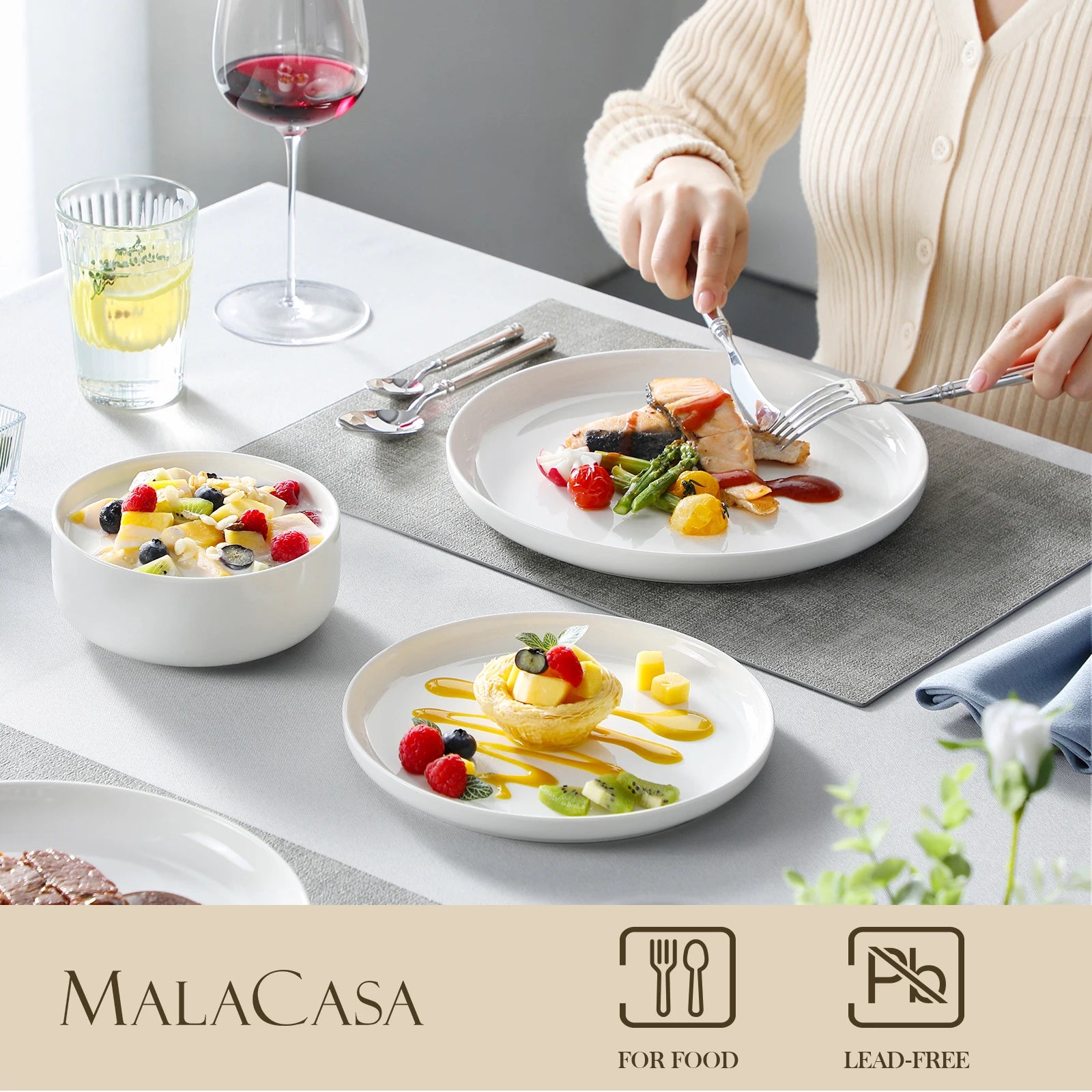 Porcelain Dinnerware Set
