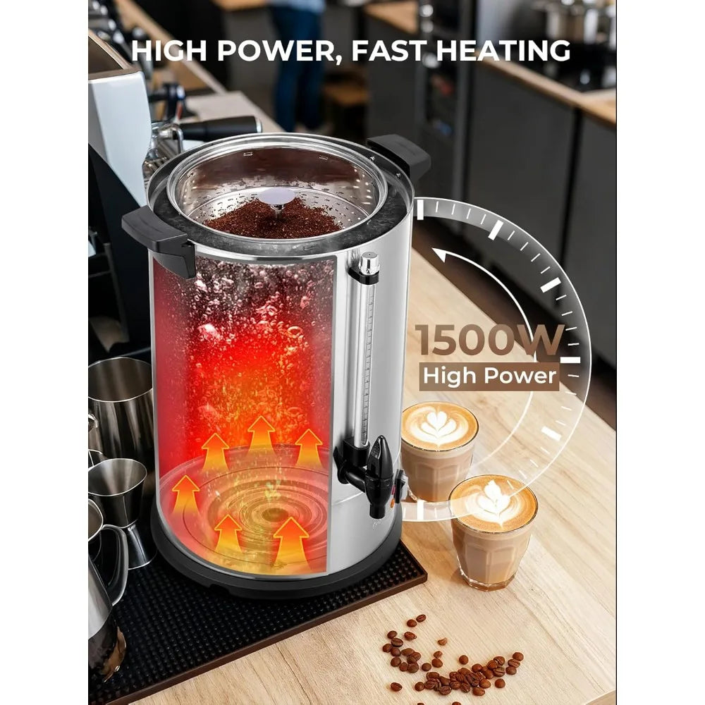 Commercial Coffee Maker Electric Hot Beverage Dispenser